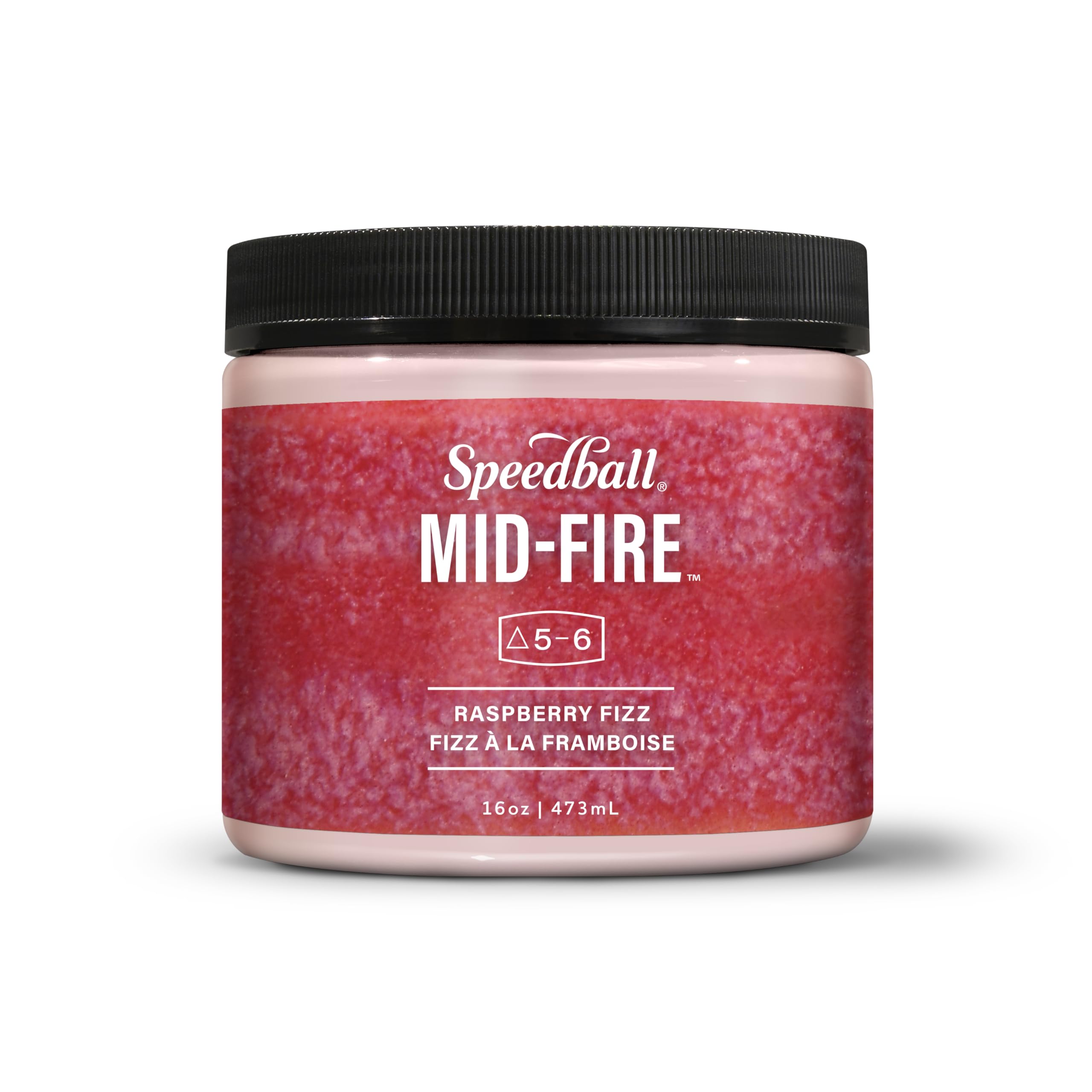 Amazon.com: Speedball Mid-Fire Glaze, Raspberry Fizz, 16 Ounce Jar